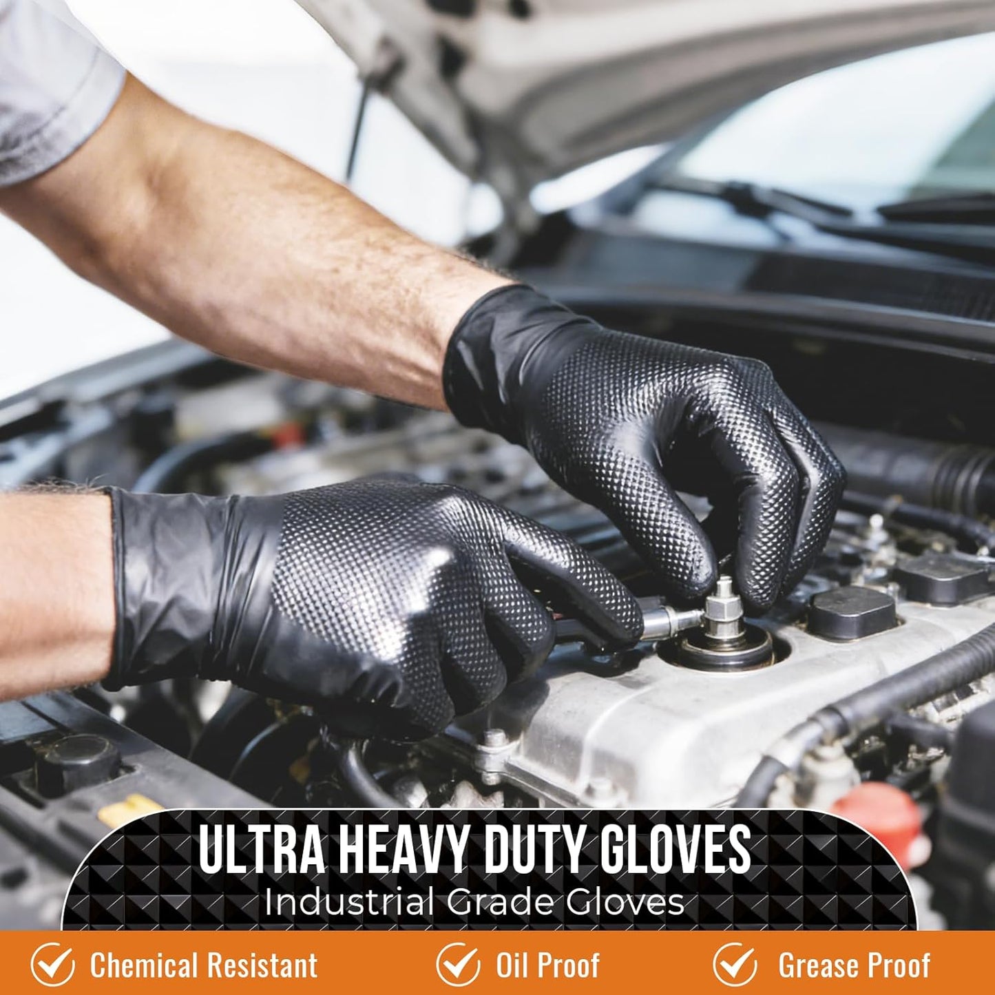 Heavy Duty Nitrile Gloves